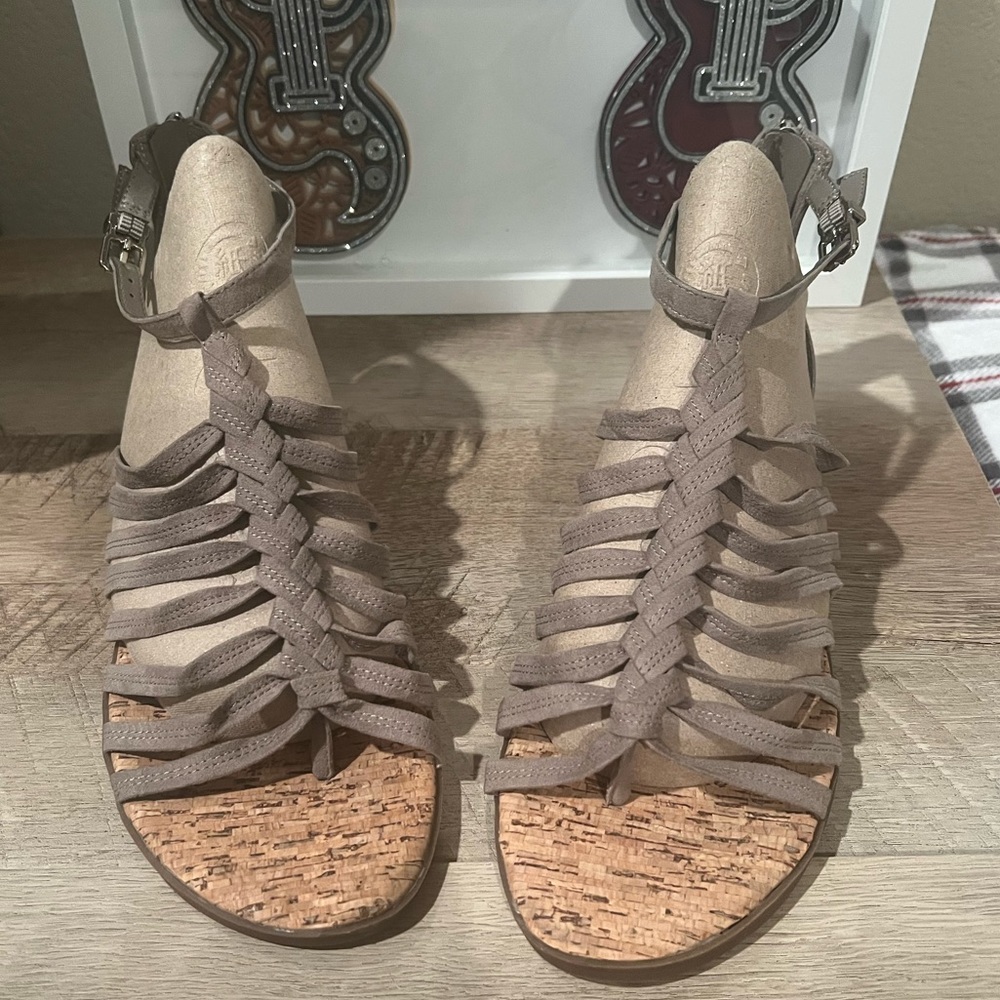 Sam Edelman Circus Carey Grey Women’s Gladiator Sandals